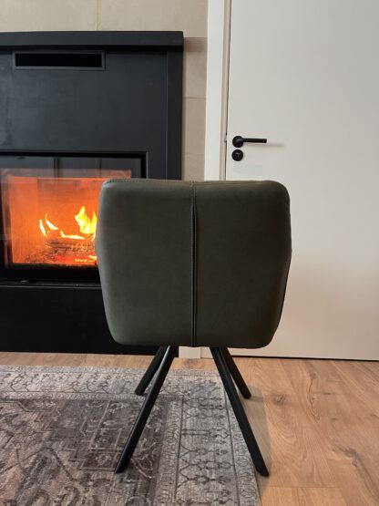 Eetkamerstoel Pablo nu 2 stuks in leder voor € 299,- - Afbeelding 3