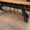 Eettafel oud frans eikenhout - Afbeelding 5