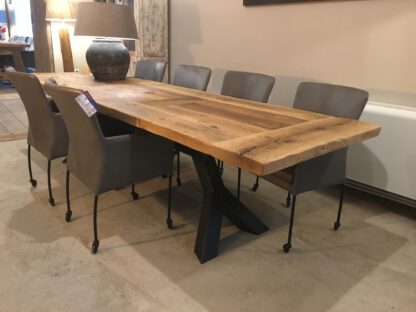 Eettafel oud frans eikenhout
