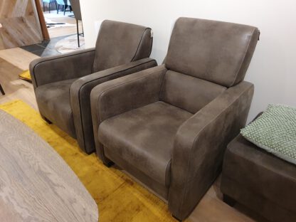 Sale Eisenhouwer fauteuils hoge en lage rug - Afbeelding 2