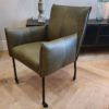 Eetkamerfauteuil Karin nu 2 stuks in leder Granada voor € 199,- - Afbeelding 2