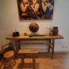 Wandtafel oud chinees hout