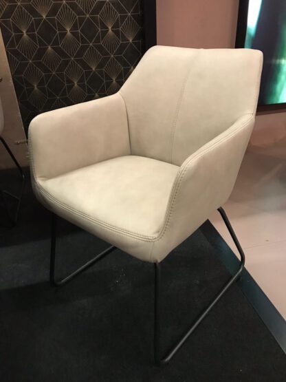 Eetkamerstoel Pablo nu 2 stuks in leder voor € 299,- - Afbeelding 5