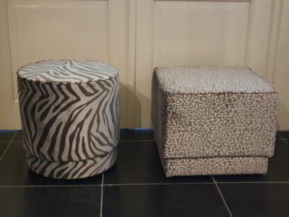 Pouffes Rond/ Vierkant - Afbeelding 3