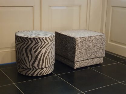 Pouffes Rond/ Vierkant - Afbeelding 2