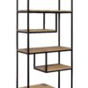 Roomdivider eikenhout met stalen frame - Afbeelding 8