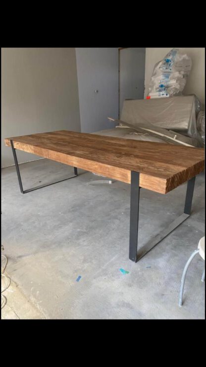 Eettafel Teakhout Fatboy - Afbeelding 2