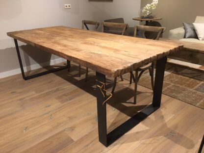 Eettafel teakhout Chunky