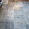 Sale Vloerkleed Patchwork blauw/groen