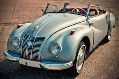 RVS Schilderij Oldtimer