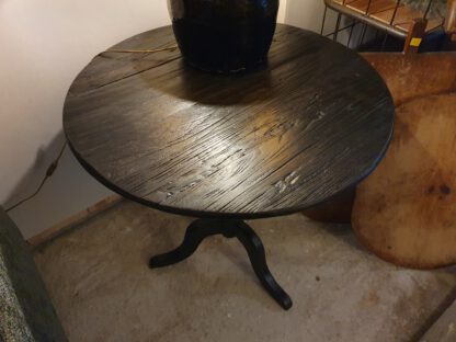Bijzettafel oud iepenhout - Afbeelding 2