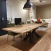 Oud Frans eikenhouten eettafel - Afbeelding 2