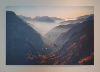 Dibond schilderij Bergen