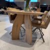 Eikenhouten eettafel Deens ovaal - Afbeelding 11
