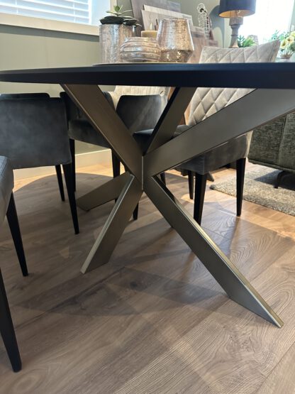 HPL eettafel marmerlook - Afbeelding 3