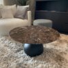 Eettafel en salontafel Cole marble stone - Afbeelding 2