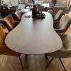 Eikenhouten eettafel slipper model - Afbeelding 9