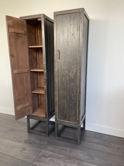 Locker kastje in oud zwart - Afbeelding 3