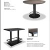 Eettafel Eikenhout Rond 688 - Afbeelding 9