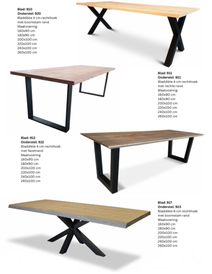Eettafel Druppel - Afbeelding 12